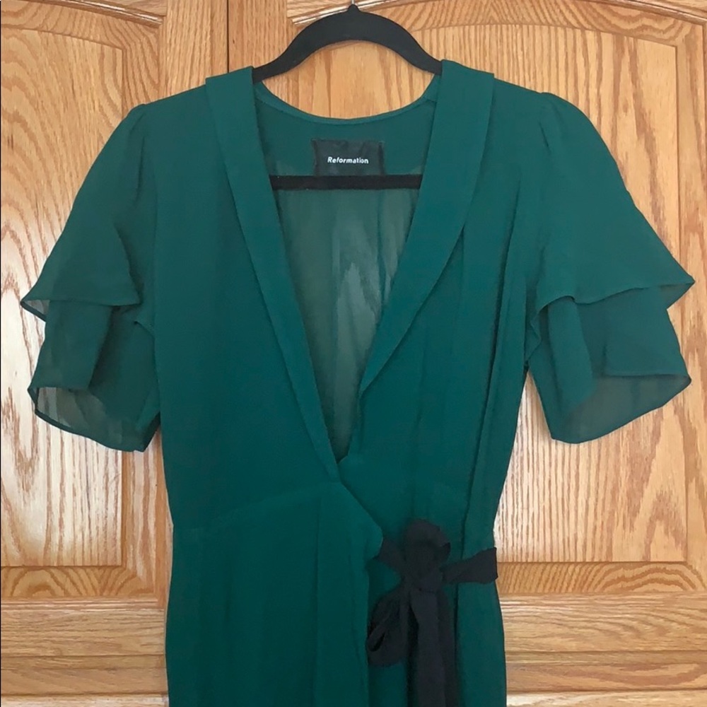 REFORMATION Wrap Dress